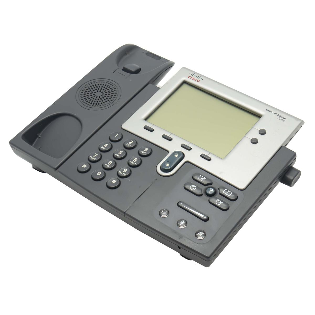 Cisco 7942 7942G IP Téléphone Poe Pour Pièce de Rechange Boîtier Boutons