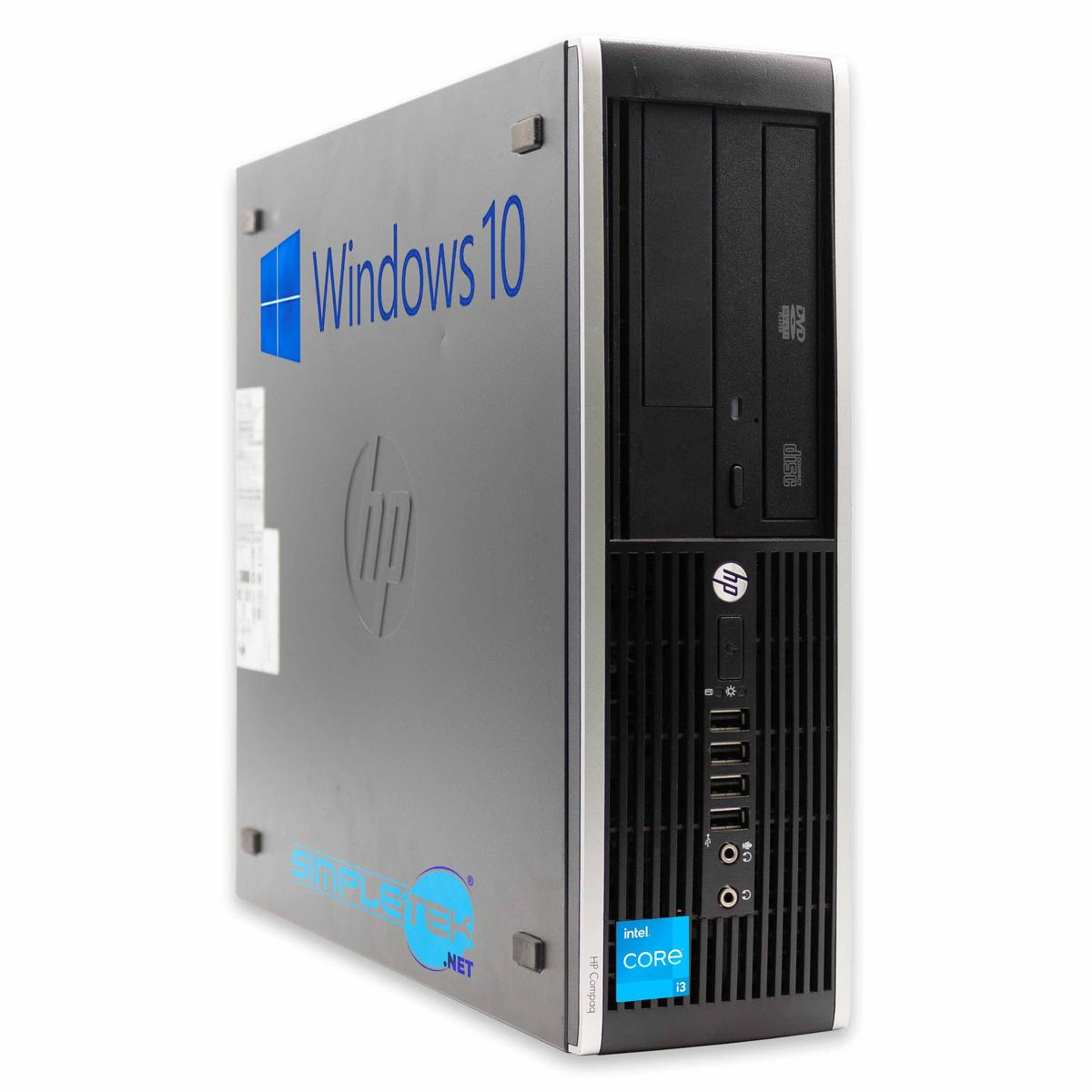 HP 6300 SFF i3 WIN10 Pro 16GB 240GB 1TB 1GB Gpu GT710 PC RS232 Seriell Dvd-Rom