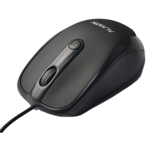 MOUSE CABLATO USB CON FILO ROTTO PLUG AND PLAY WINDOWS MAC 1600DPI UNIVERSALE