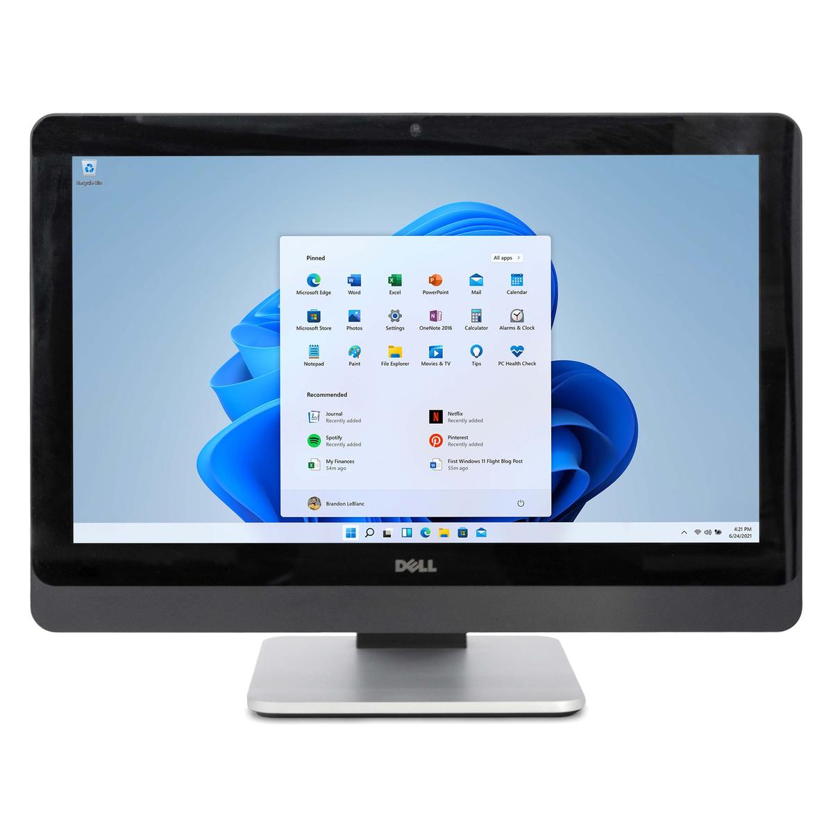 DELL 9020 23" i7 TOUT EN UN AIO 16 GO 960GB WINDOWS 11 ORDINATEUR DE BUREAU - Photo 2/11