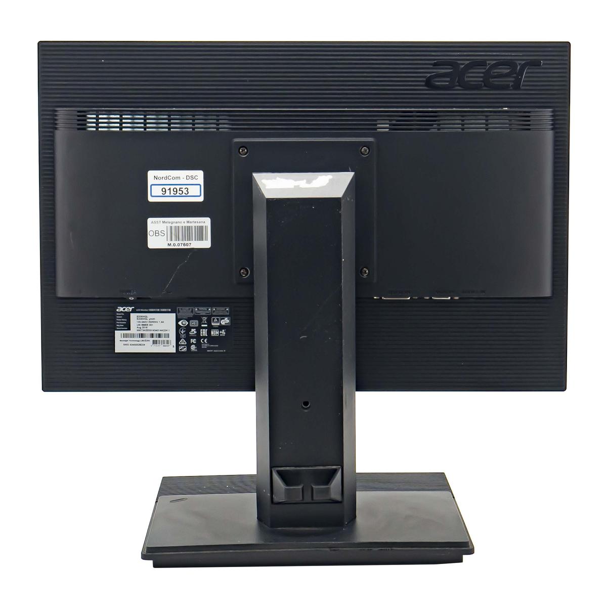 Acer B206WQL 20 " 16:10 Screen LCD Monitor Display Case DVR Desktop Computer PC - Picture 5 of 6