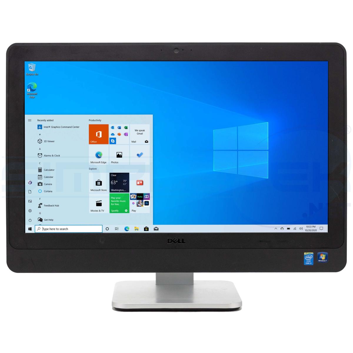 Dell 9020 23 " i5 Tout en Un Aio 4GB 240GB Windows 10 Ordinateur de Bureau' - Photo 3/10