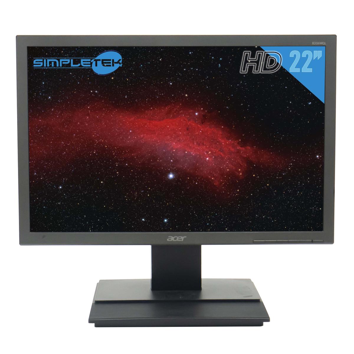 Acer B206WQL 20 " 16:10 Screen LCD Monitor Display Case DVR Desktop Computer -