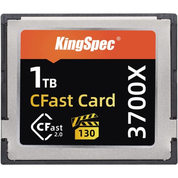 CFAST CARD 2.0 512GB 3700X 550MB/s SCHEDA DI MEMORIA VIDEOMAKER MEMORY CARD