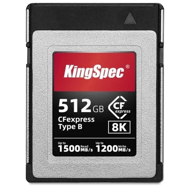 COMPACT FLASH EXPRESS CFexpress Tipo B 512GB 8K 1500MBps SCHEDA MEMORIA VIDEO