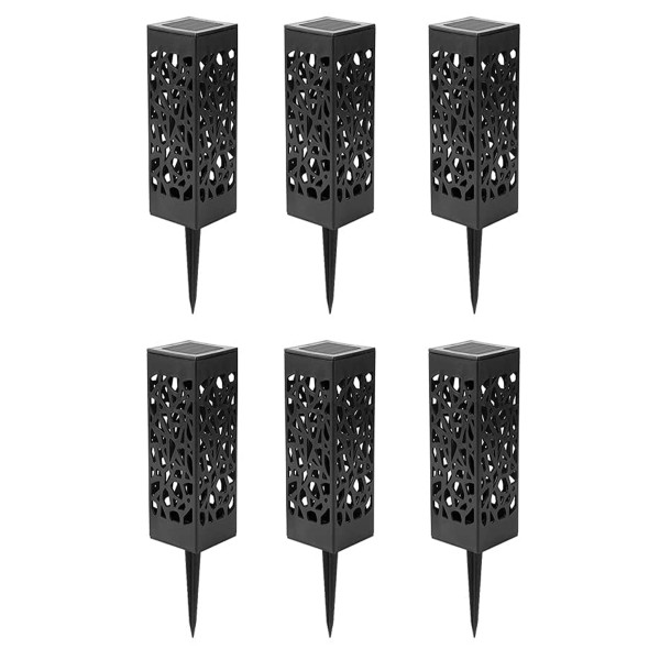 8 X FARETTI DA GIARDINO LAMPADA ENERGIA SOLARE LAMPADINA LED IP65 CORTILE LUCI