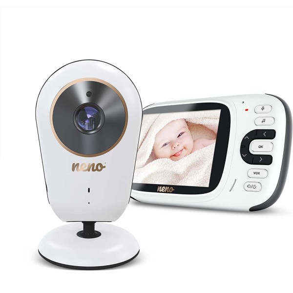 BABY MONITOR 3,2" VIDEOCAMERA CON AUDIO VOX PORTATILE CON SENSORE TEMPERATURA