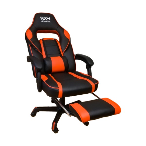 SEDIA DA GAMING POLTRONA DA GIOCO UFFICIO REGOLABILE ERGONOMICA CON RUOTE ROSSO