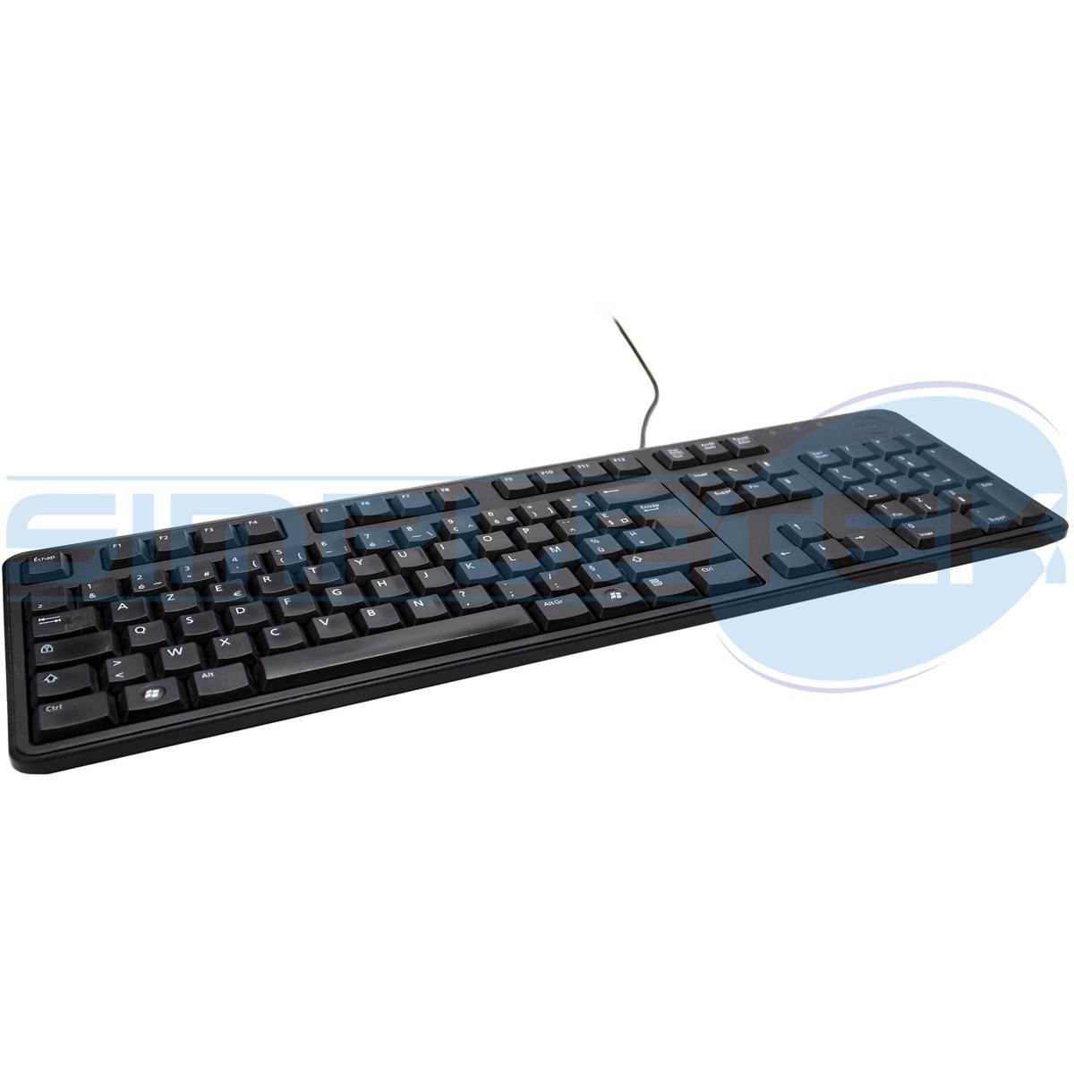 Keyboard Dell SK-8115 0J4629 Layout Fr French Azerty USB With Cable Wired PC - Picture 2 of 3