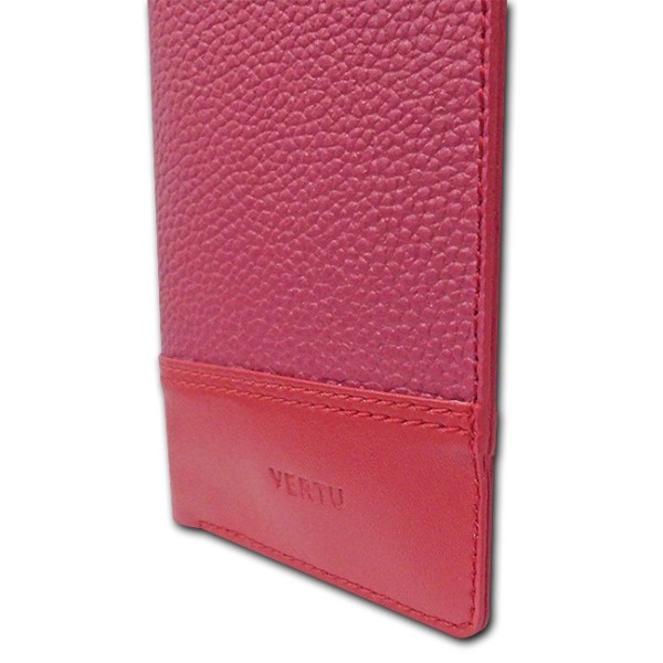 CASE VERTU CONSTELLATION PINK LEATHER CUSTODIA COVER ORIGINAL ACCESSORIES