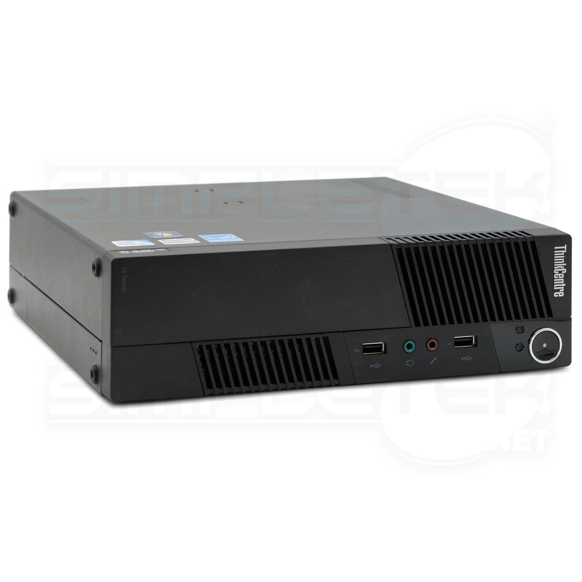 Lenovo Thinkcentre M91 Usdt Mini PC Small 16GB 480GB Windows 10 Fixed Desktops - Picture 3 of 4