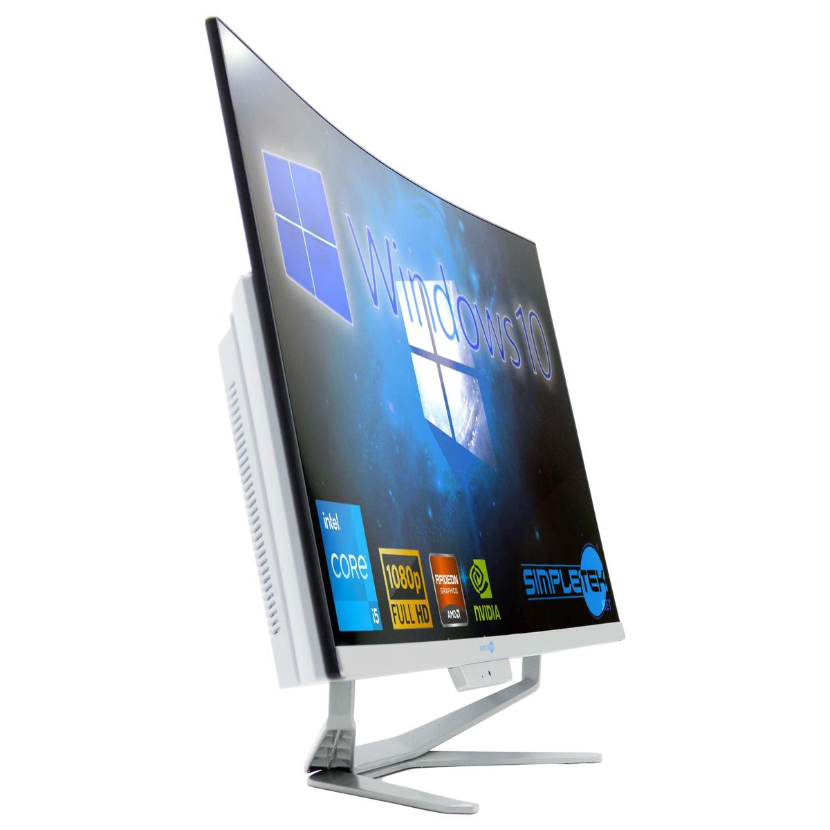 All IN One 27 " FHD Curved i5 6° Gen RAM 8 GB SSD 240 GB Win 10 Desktop Computer