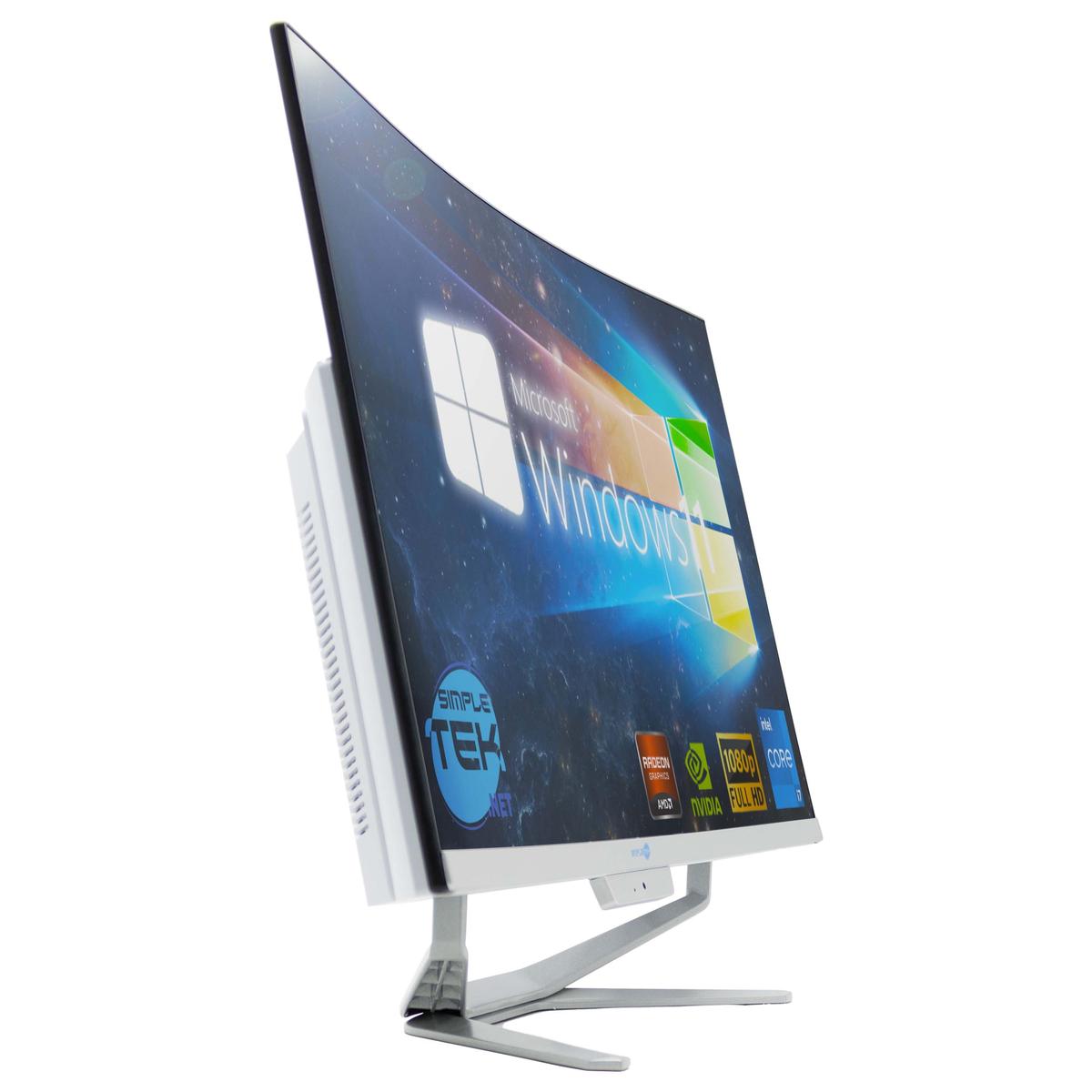 All IN One 27 " FHD Gebogen i7 6° Gen. RAM 8 GB SSD 120 GB Win 11 Computer - Bild 3 von 8