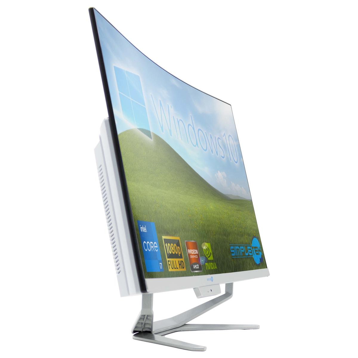 All IN One 27 " FHD Gebogen i7 6° Gen. RAM 8 GB SSD 240 GB Win 10 Computer - Bild 3 von 8