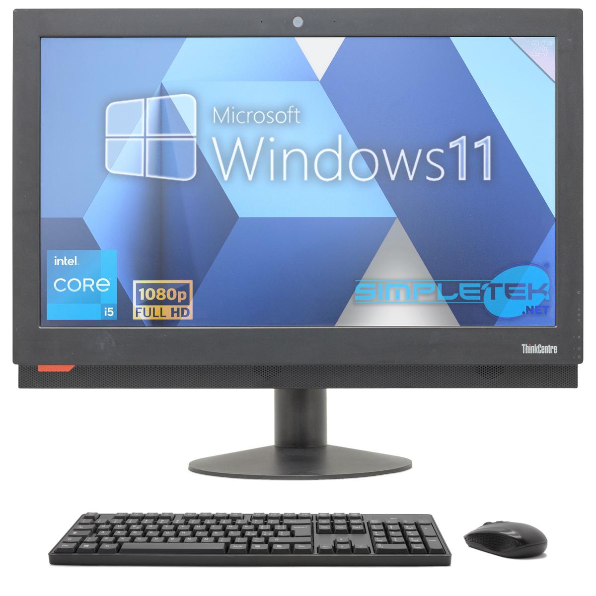Lenovo M900z I5 Aio All IN One 24 " 8gb 480gb Windows 11 Desktop-Computer Holt