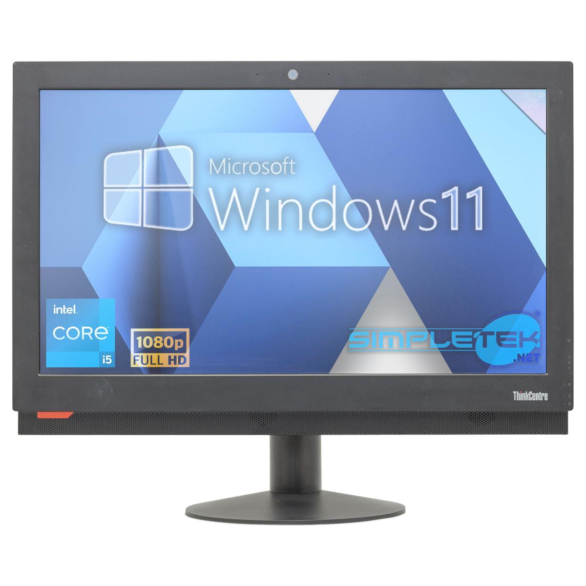 Lenovo M900z i5 Aio Tout en Un 24 " 32GB SSD 2TB WIN11 PC Fixe Lecteur Rw - Photo 3/13
