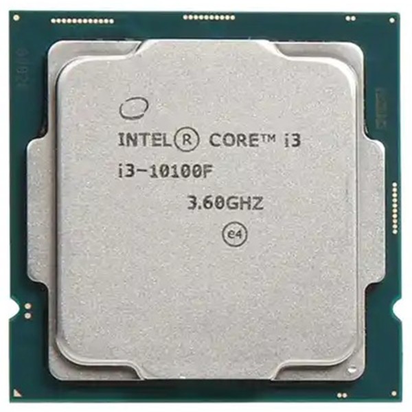 PROCESSORE CPU INTEL CORE i3 10100F LGA 1200 LGA1200 SENZA GPU INTEGRATA BULK