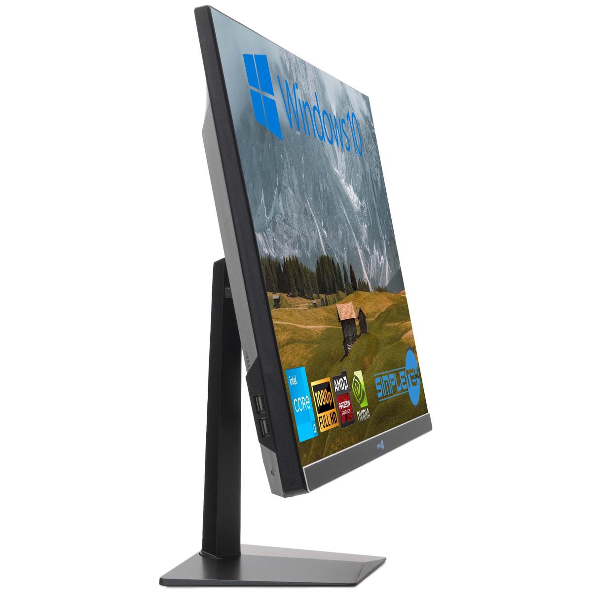 Tout en Un I3 27 " Windows 10 RAM 8 Go SSD 240 Go Ordinateur Fixe Editing Partie - Photo 5/11