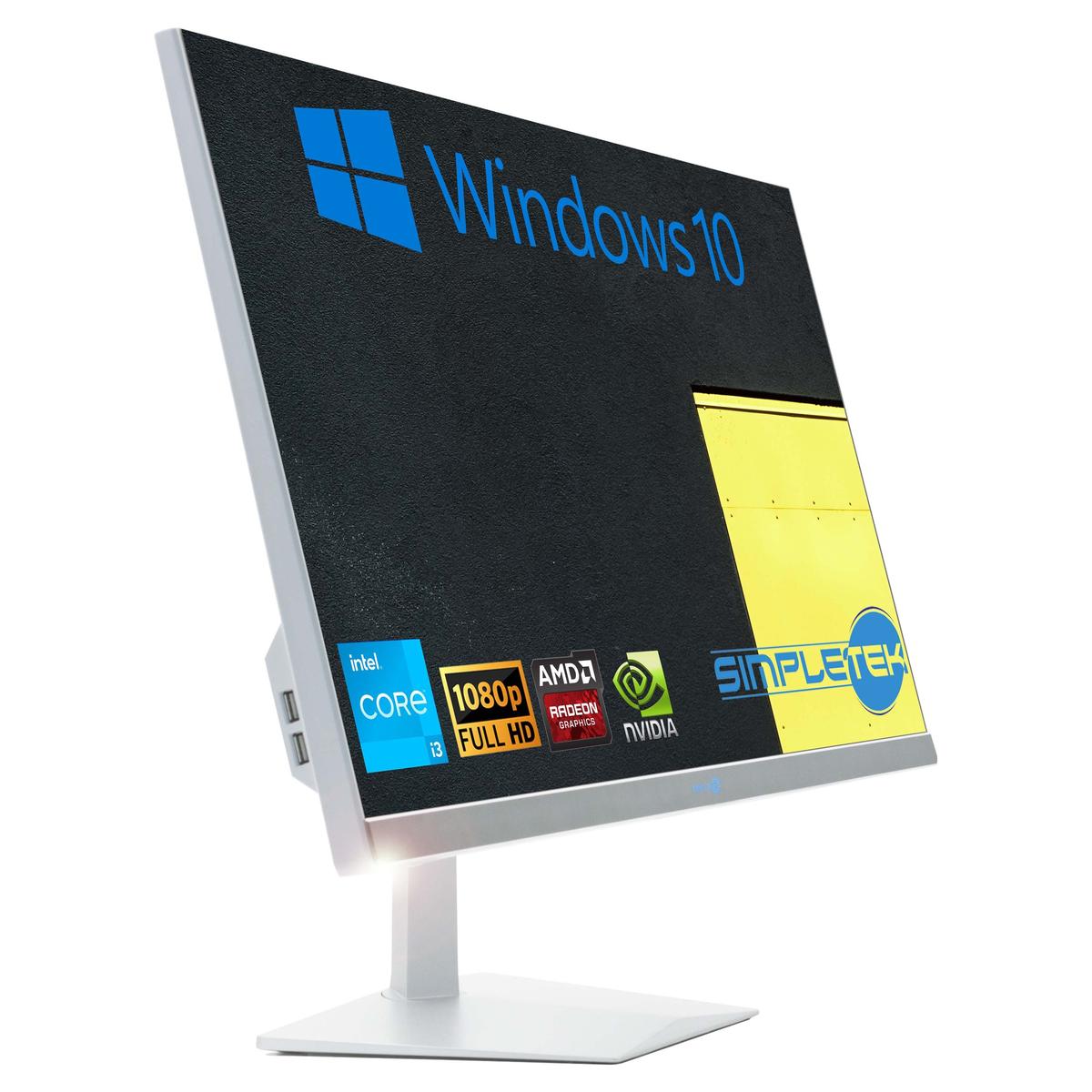 Tout en Un I3 27 " Windows 10 RAM 8 Go SSD 240 Go Ordinateur Fixe Editing Jeu - Photo 3/11