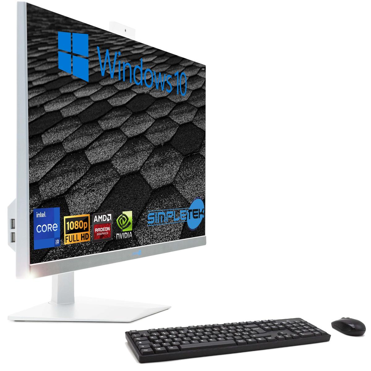 Tout en Un I5 27 " Windows 10 RAM 8 Go SSD 240 Go Ordinateur Fixe Editing Jeu - Photo 4/11