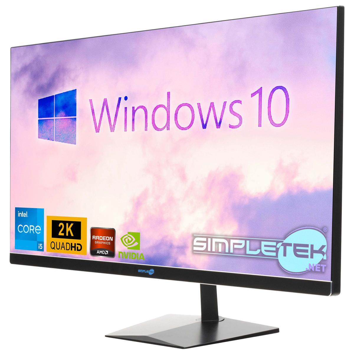 Tout en Un i5 27 " 2K Windows 10 RAM 8 Go SSD 240 Ordinateur Personnel Fixe Jeux - Photo 3/11