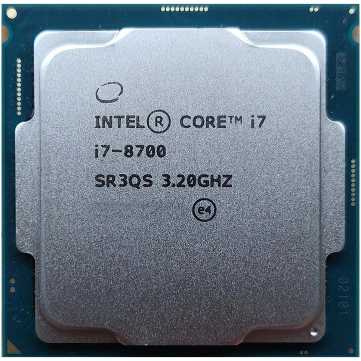 CPU Intel Core i7-8700 SR3QS CPU Processor Intel Core i7 8700 3,20GHZ SR3QS LGA1151 V2