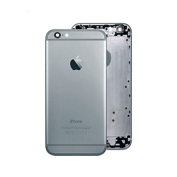 CHASSIS BODY BACK COVER CASE RICAMBIO PER IPHONE 6 SPACE GRAY NERO 100% QUALITA'