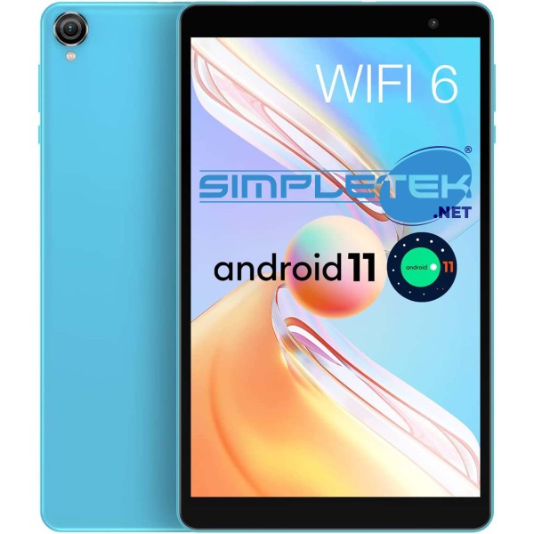 TABLET ANDROID 12 8" 3GB 32GB Wifi 4000MAH BATTERIA TYPE-C PICCOLO BAMBINI