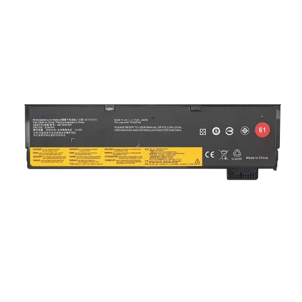 BATTERIA ORIGINALE LENOVO 71+ L560 L570 3950mAh 00NY488 00NY486 00NY487