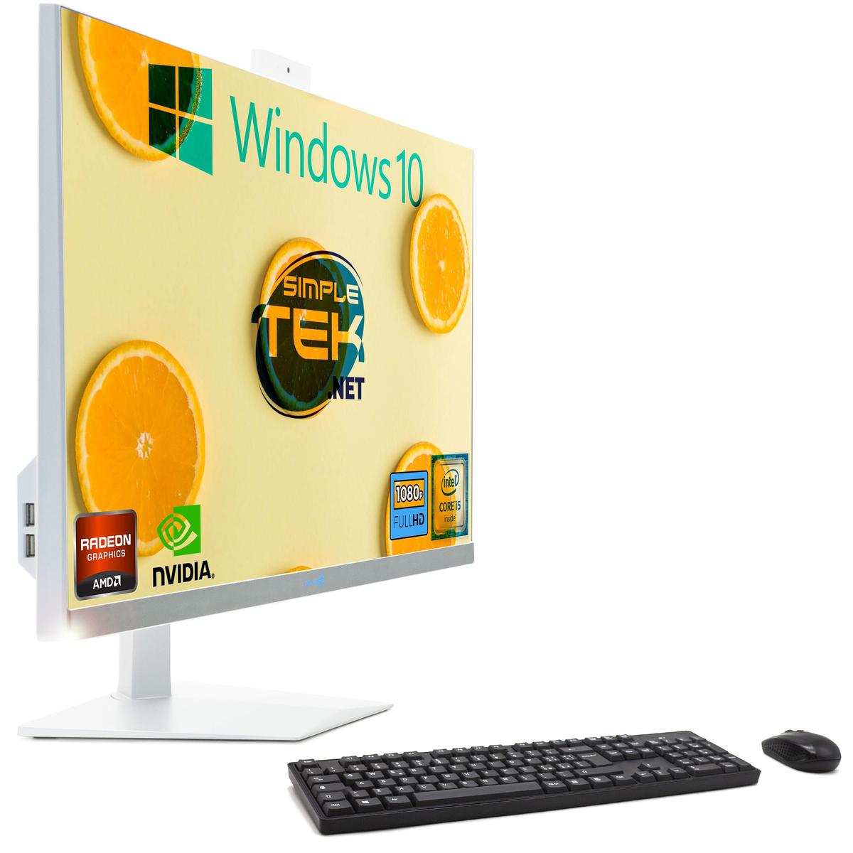 All IN One i5 27 " FHD Win 10 RAM 16GB SSD 480GB Desktop Computer Gaming Editing