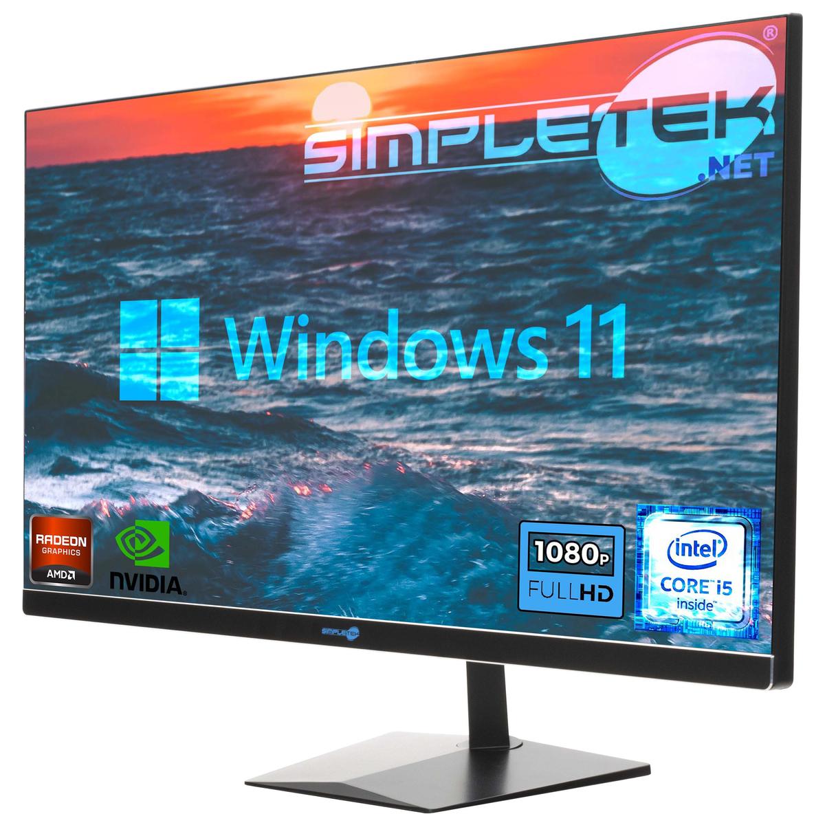 All IN One i5 27 " FHD Win 11 RAM 8 GB SSD 240 Desktop Computer Gaming Editing - Picture 3 of 11