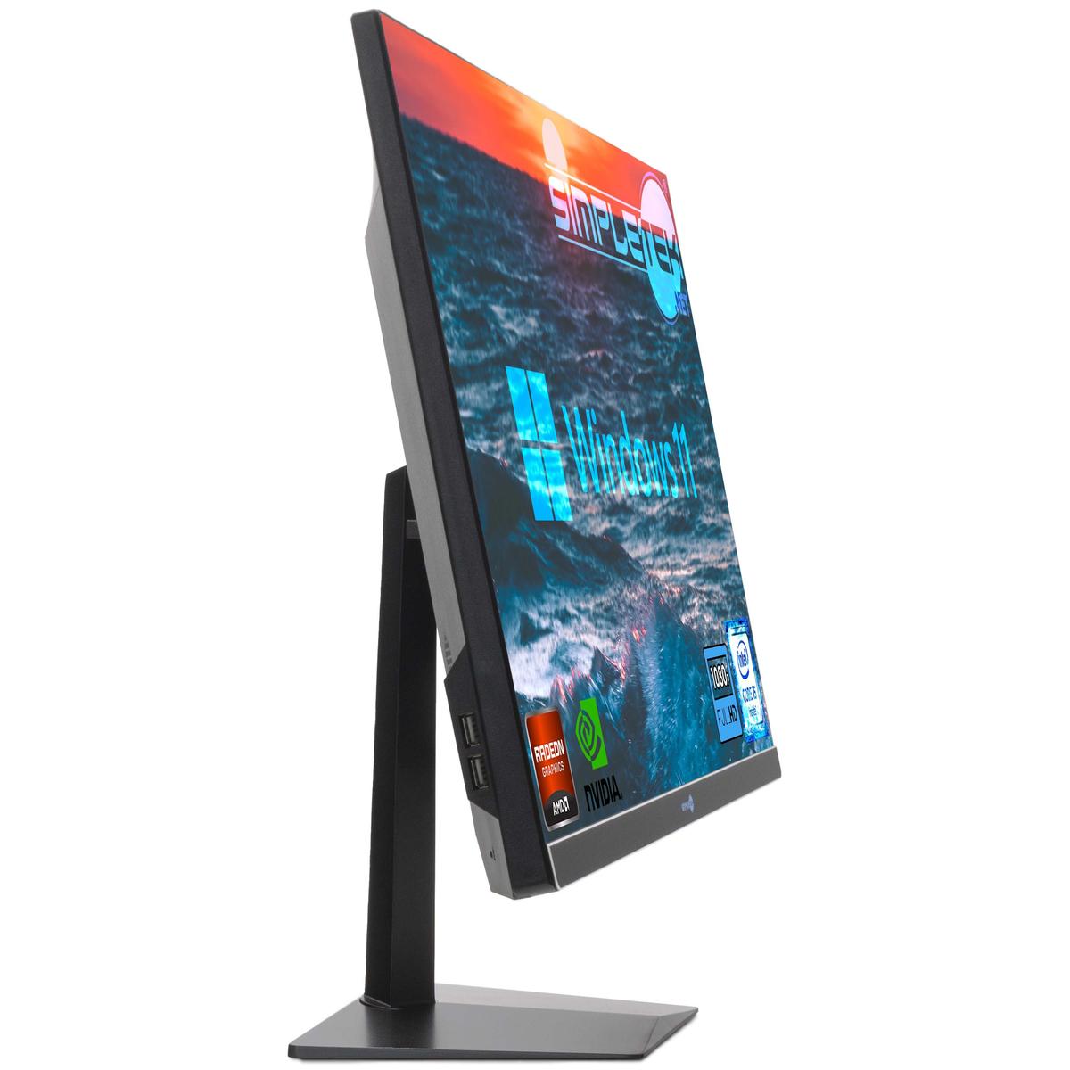 All IN One i5 27 " FHD Win 11 RAM 8 GB SSD 240 Desktop Computer Gaming Editing - Picture 4 of 11