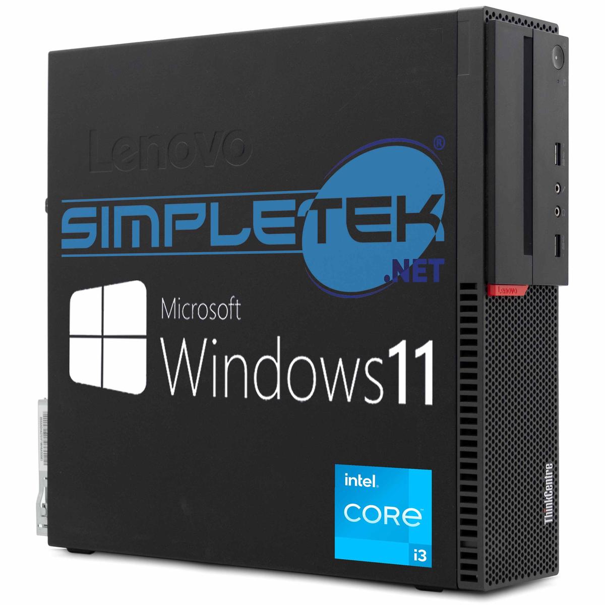 Computer Lenovo Thinkcentre M800 SFF i3 Win 11 RAM 8GB SSD 240 GB Serial