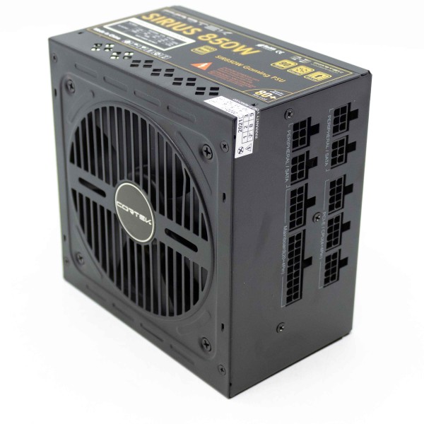 ALIMENTATORE FULL MODULARE 850W 80+ SINGLE RAIL GAMING PSU COMPUTER FISSO PC