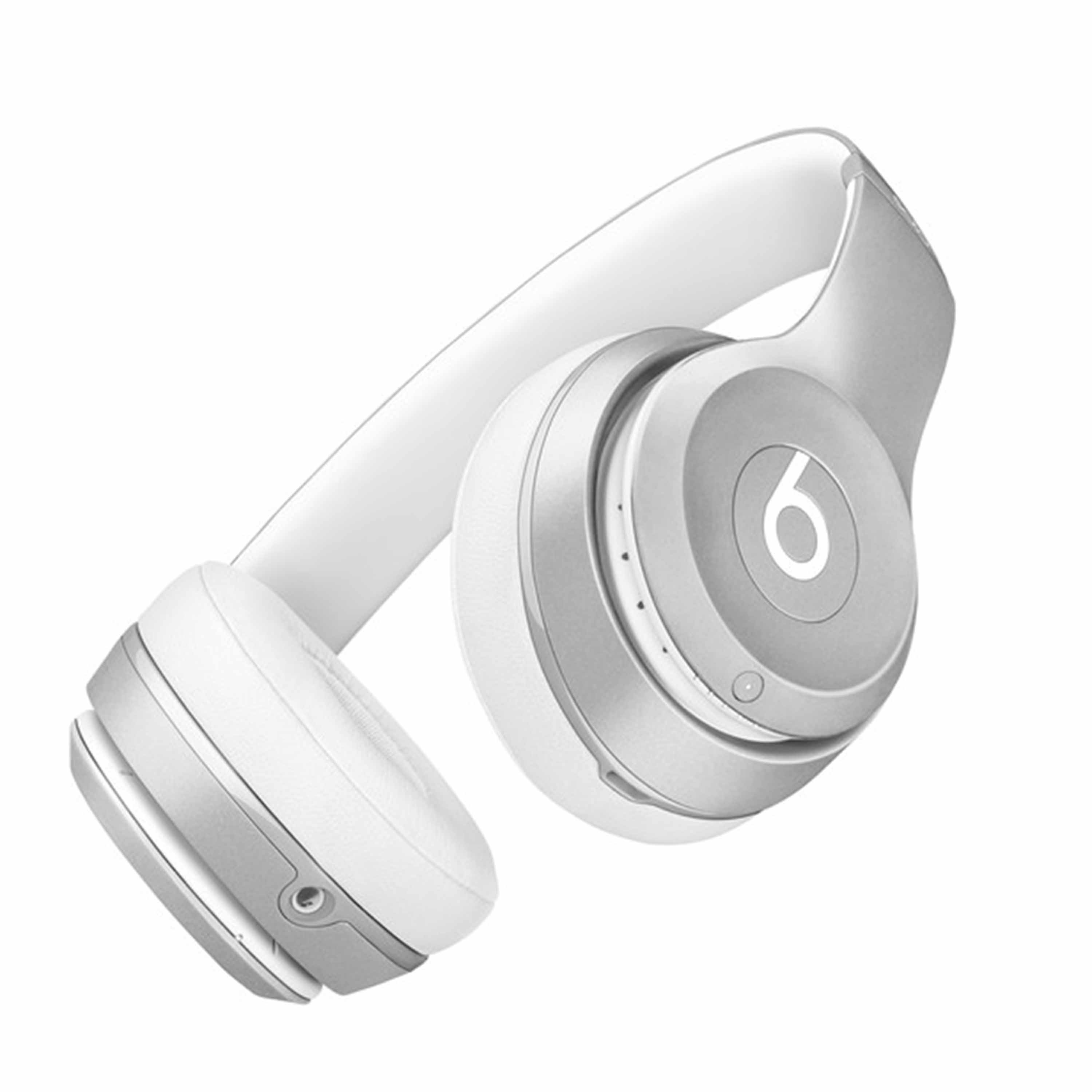 【ギフト】 Beats Without Earphones Silver Headphones Wireless Solo2 ヘッドホン