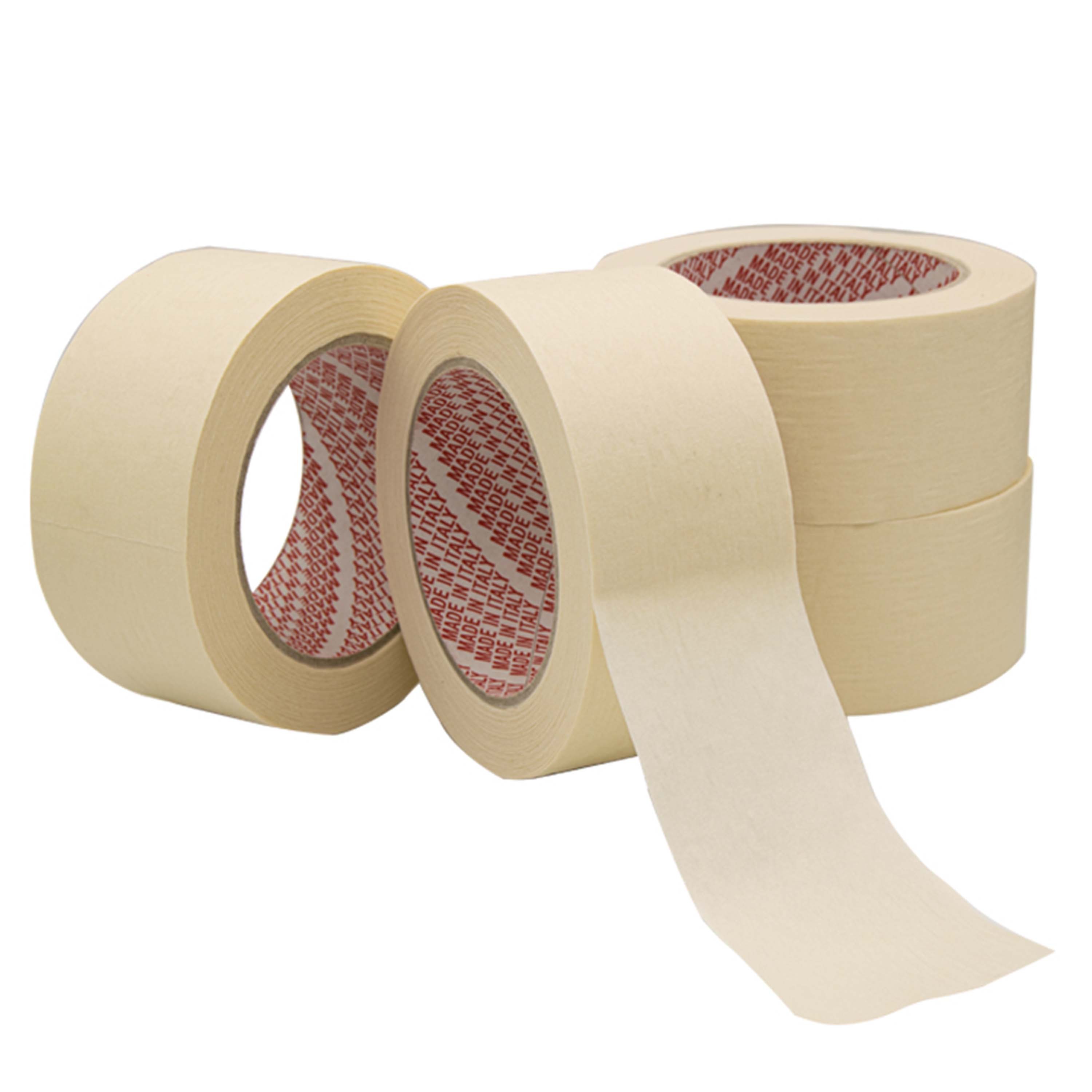 54 X ventes exceptionnelles Tape Adhesive Of Paper Carton Roll 50mm X 50mt Masking Body Shop