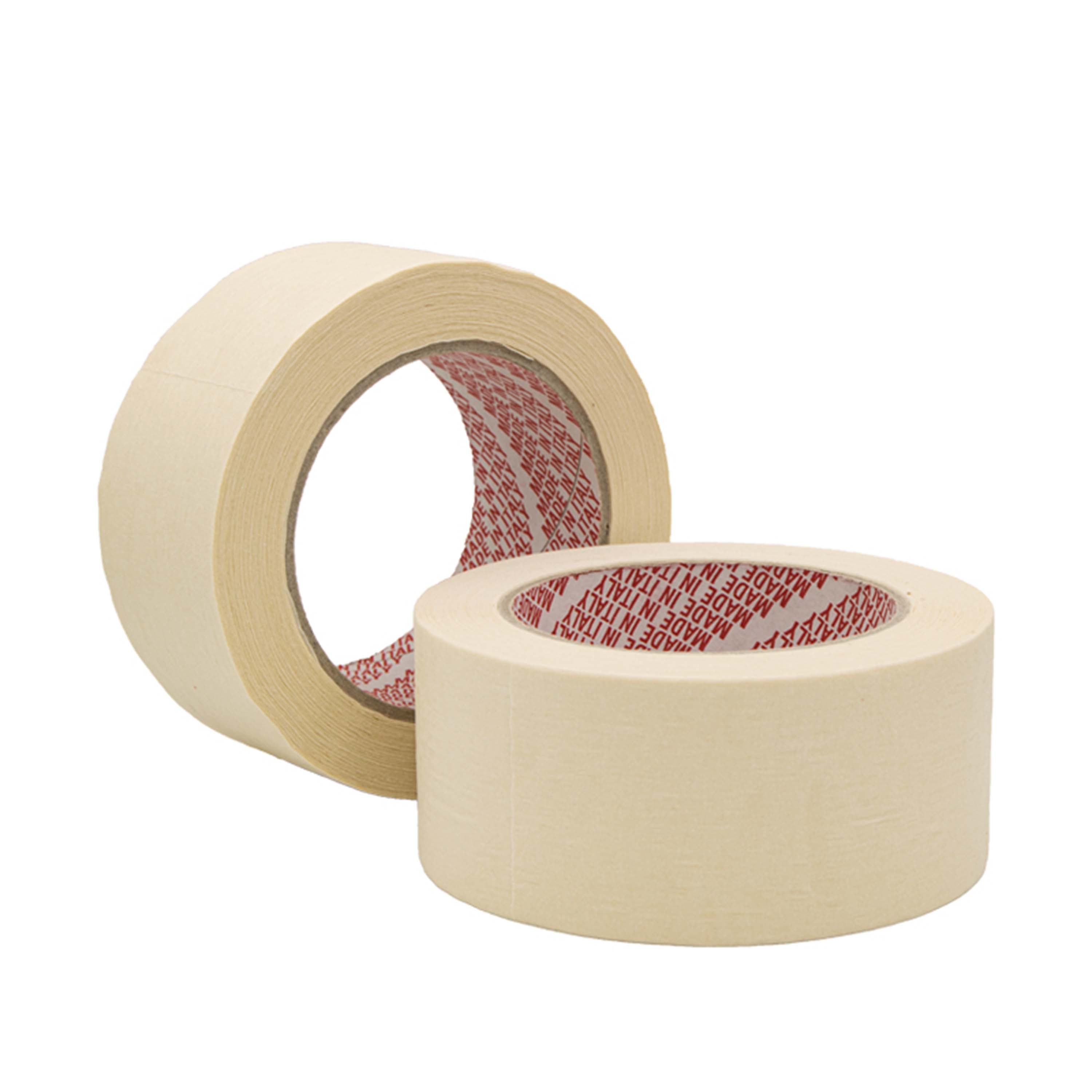 54 X ventes exceptionnelles Tape Adhesive Of Paper Carton Roll 50mm X 50mt Masking Body Shop