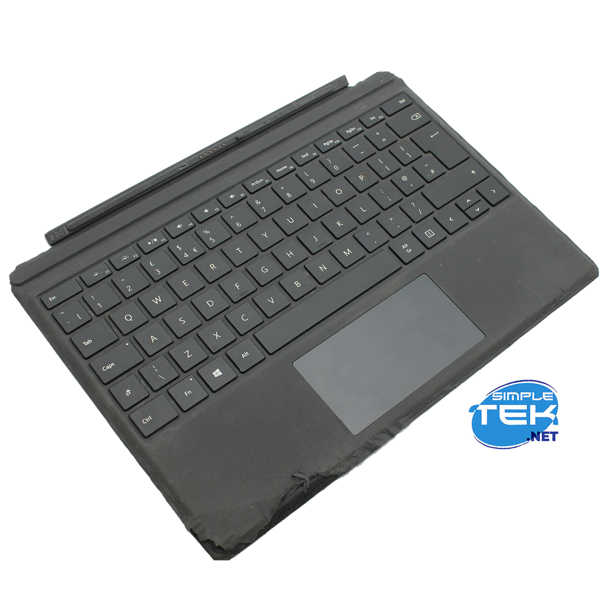 MICROSOFT TASTIERA ORIGINALE SURFACE PRO 3 4 5 6 7 LAYOUT QWERTY INGLESE UK - Imagen 2 de 3