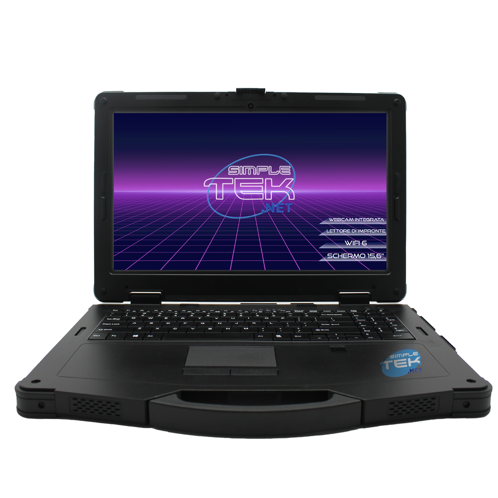 Notebook Rugged 15 " 32GB 240GB i7-1165G7 Windows 10 Profi Computer IP65 RS232 - Bild 3 von 9