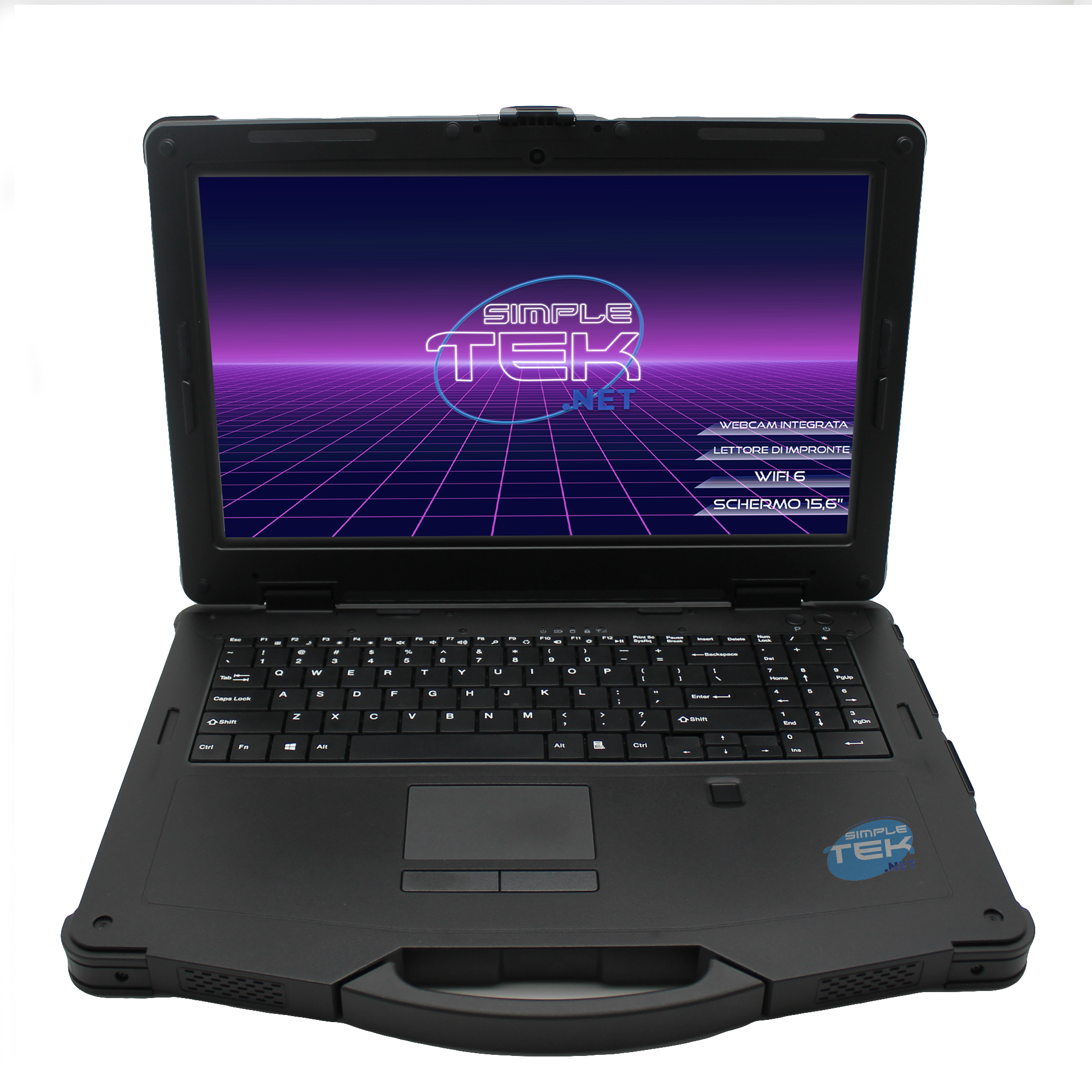 Notebook Rugged 15 " 32GB 240GB i7-1165G7 Windows 10 Profi Computer IP65 RS232 - Bild 8 von 9