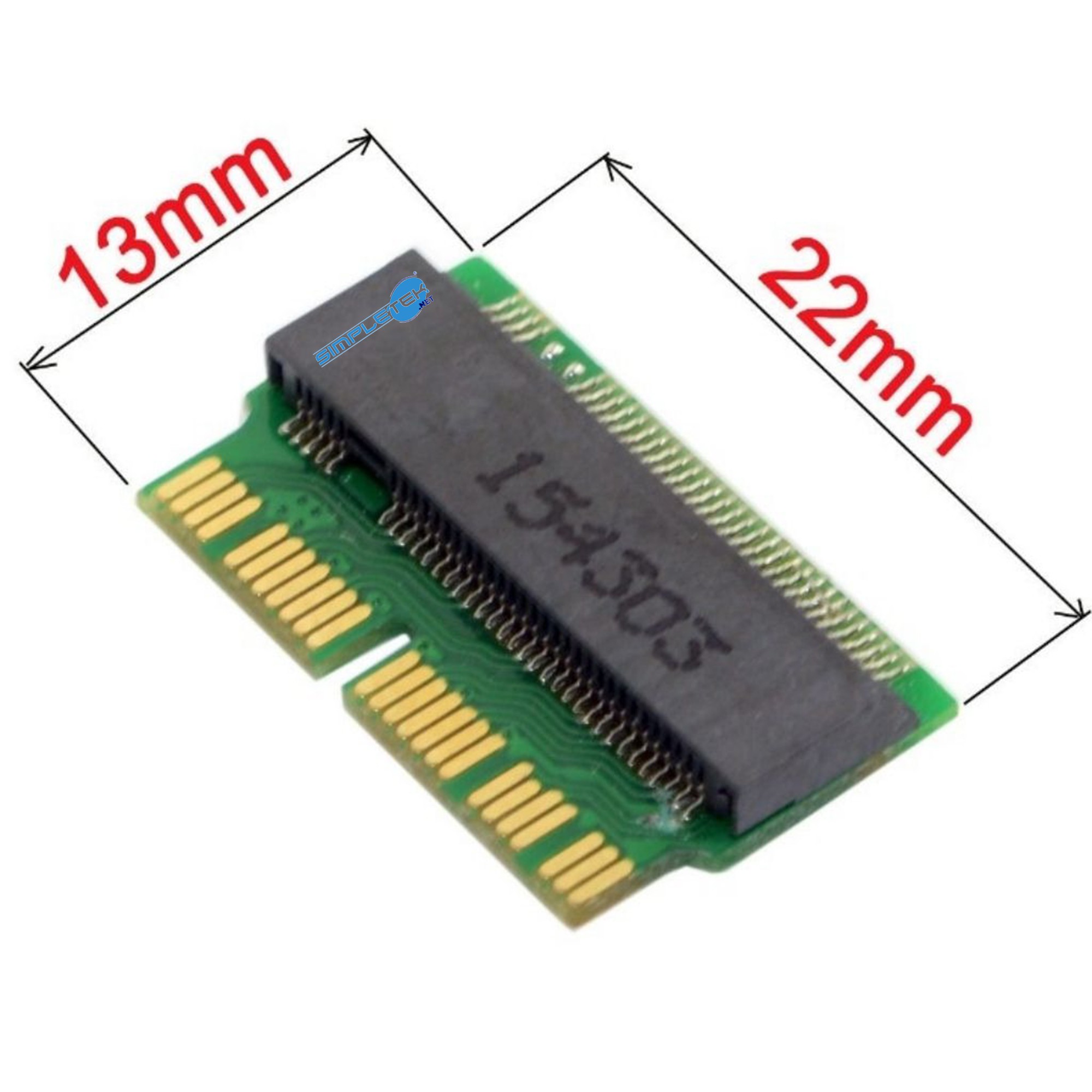 SSD 120 Go + Adaptateur De M.2 SATA Ngff À Macbook A1465 A1466 A1502 - Photo 3/5